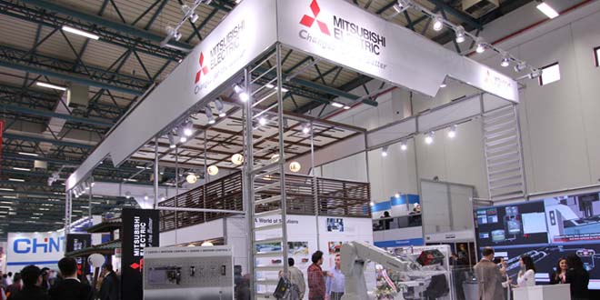 Mitsubishi Electric Türkiye CNC Ekibi,  Win Eurasia Fuarı’nda