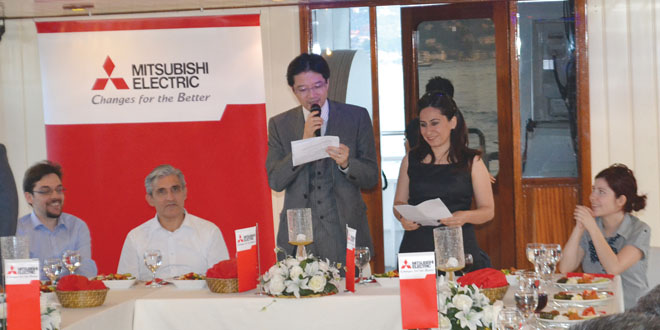 Mitsubishi Electric Türkiye'nin Sektörel Basın Buluşması Boğazda Gerçekleşti