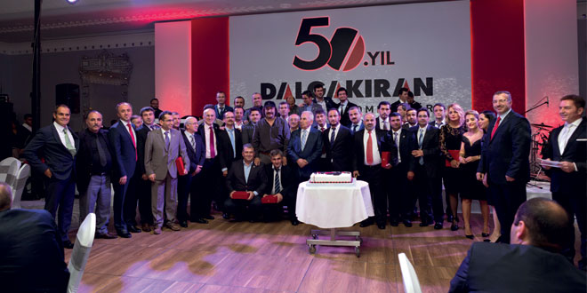 DALGAKIRAN Ailesi 50. yılını kutladı