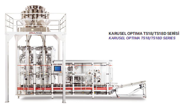 KARUSEL OPTIMA Serisi ile Özel Şekilli Paket Üretimi