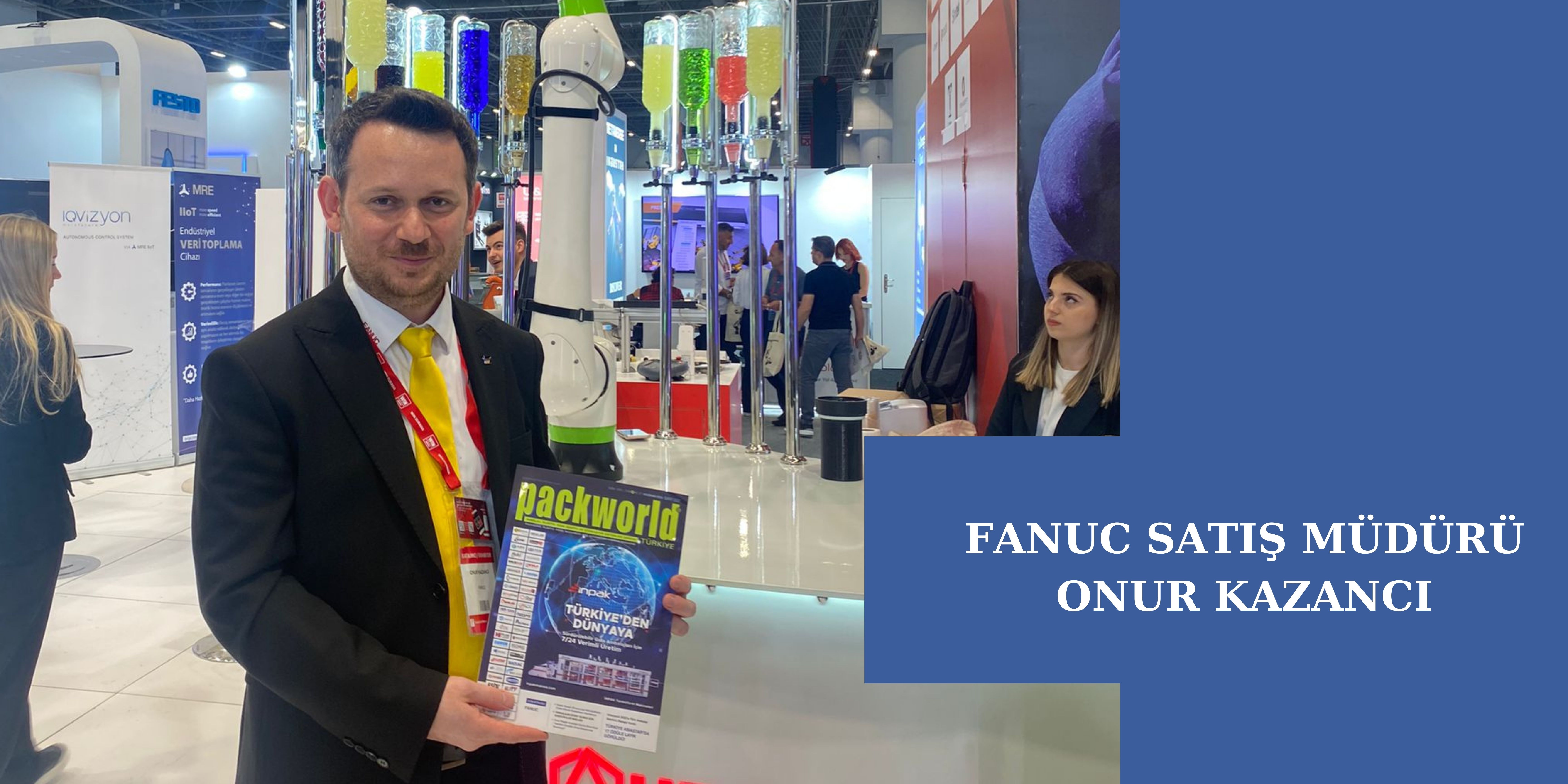 ​Fanuc, Crx Robot Serisini Fanuc Satış Müdürü Onur Kazancı Anlatıyor