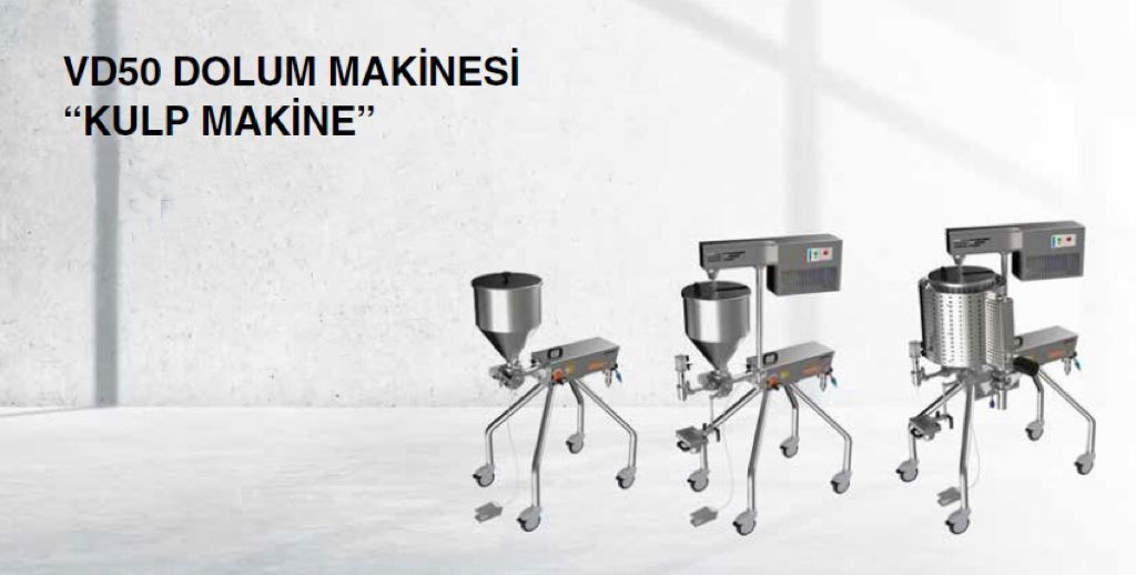 ​VD50 Dolum Makinesi “Kulp Makine”