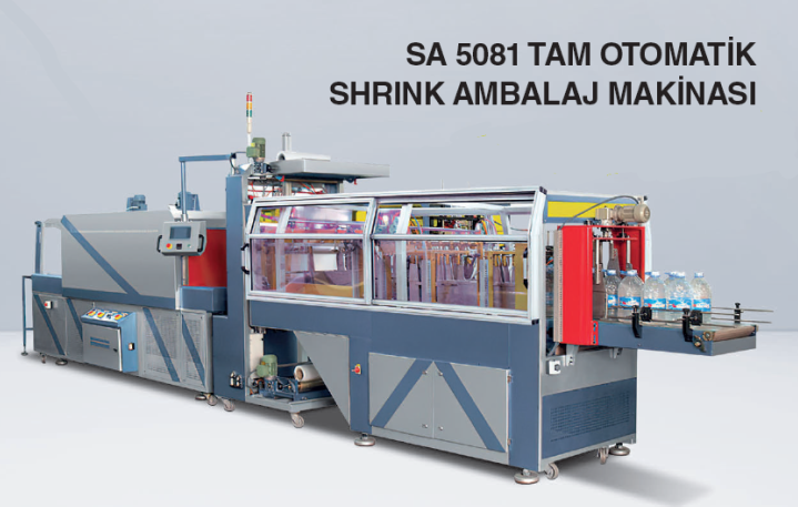 ​SA 5081 Tam Otomatik Shrink Ambalaj Makinası 