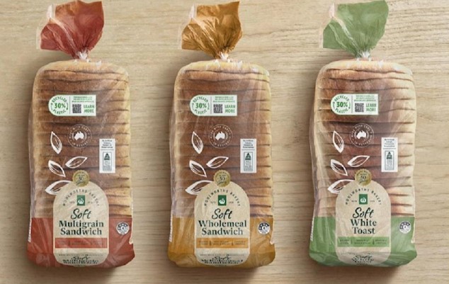 Amcor'un Geri Dönüştürülmüş Plastik Ekmek Poşetleri Woolworths'ta