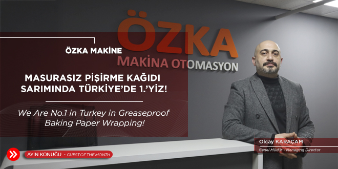 Masurasız Pişirme Kâğıdı Sarımında Türkiye’de 1.’yiz!